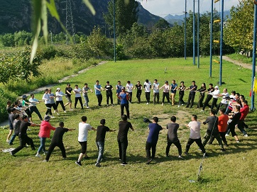 拓展體能 歷練心靈 增強黨員凝聚力 -金橋焊材集團(tuán)黨員團(tuán)建再出發(fā)